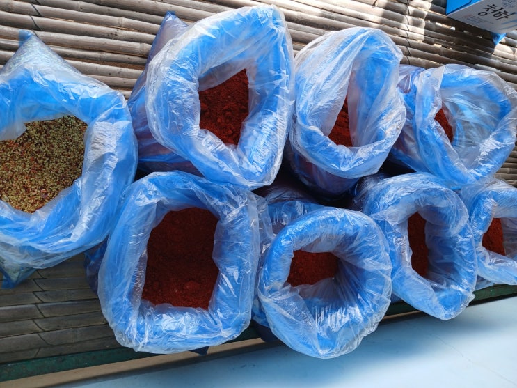  영광군 태양초 고춧가루 판매 중!!!