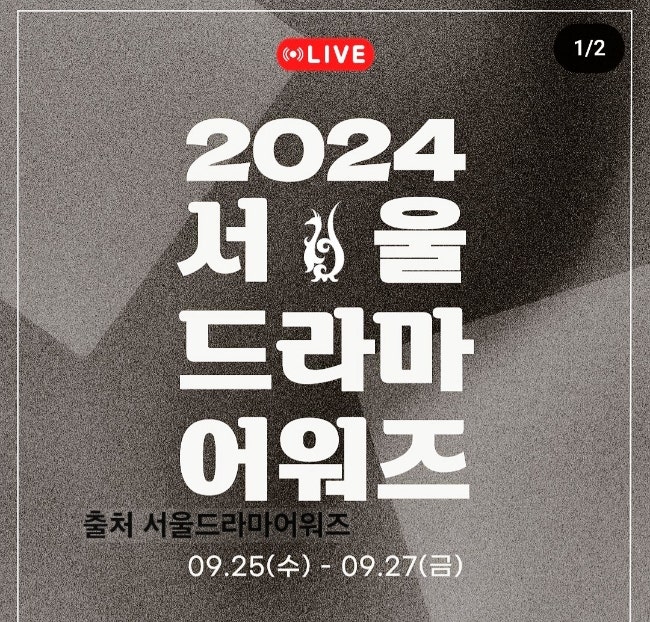 19회 <b>서울드라마어워즈</b> 기본정보 2024 후보 라인업 수상 정보... 
