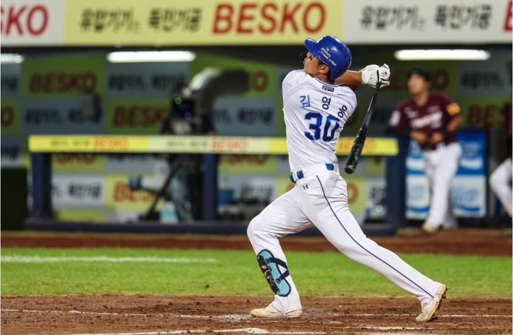 삼성라이온즈, <b>키움</b> 최종전 <b>승리</b>_김영웅 멀티홈런, 레예스 11승... 