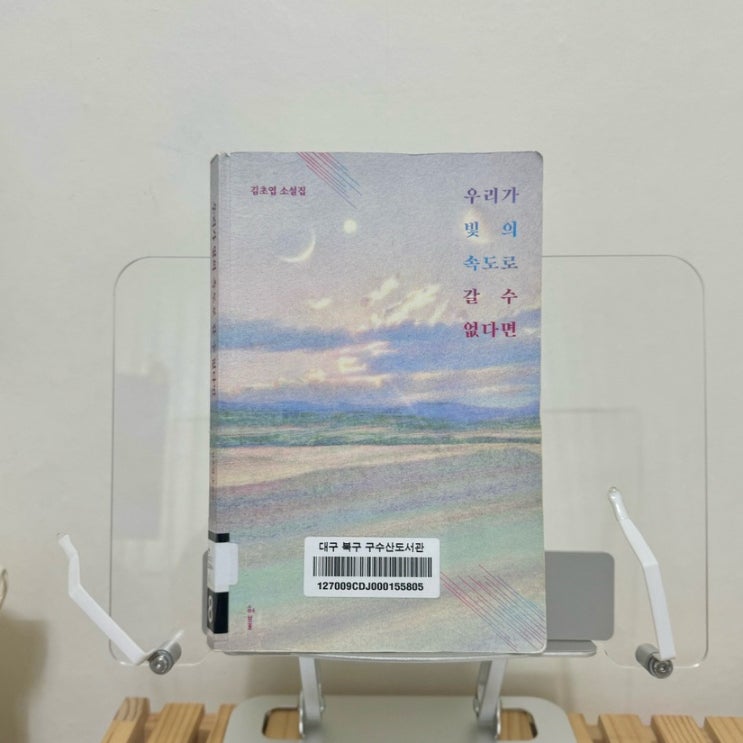 우리가 빛의 속도로 갈 수 없다면 김초엽 소설 우리가 빛의 속도로 갈 수 없다면 김초엽 소설