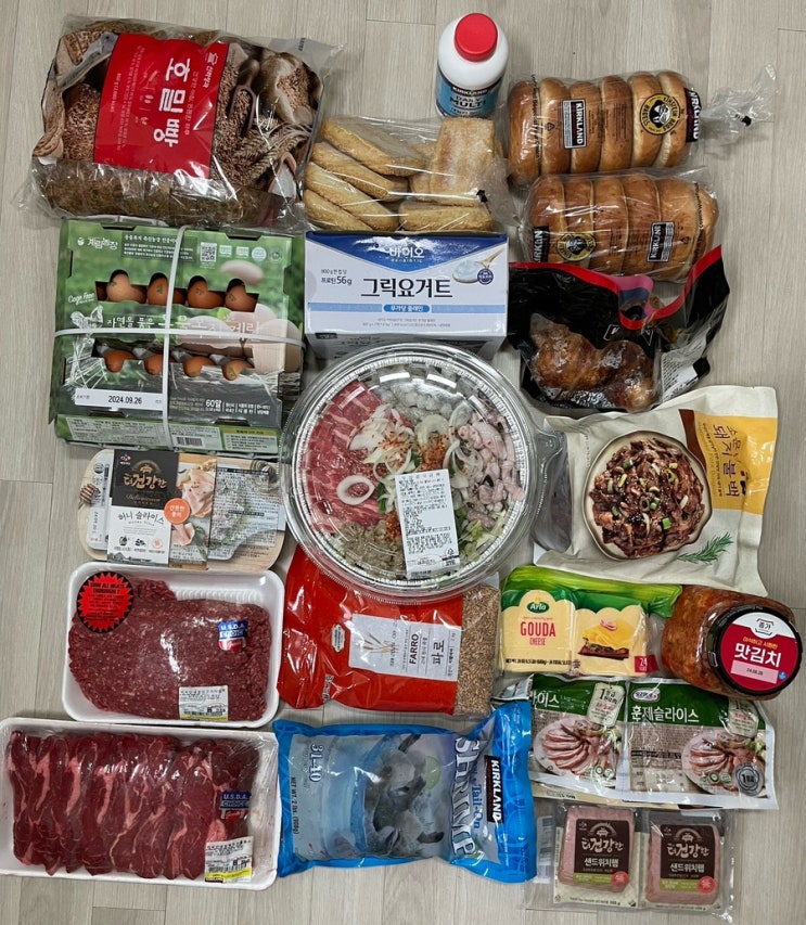  코스트코 인생 두번째 방문! 추천상품 빵 햄 고기 치즈 냉동식품 쟁여템 재구매 후기