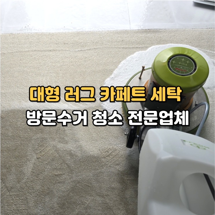  청주 카펫 러그 방문수거 청소 세탁
