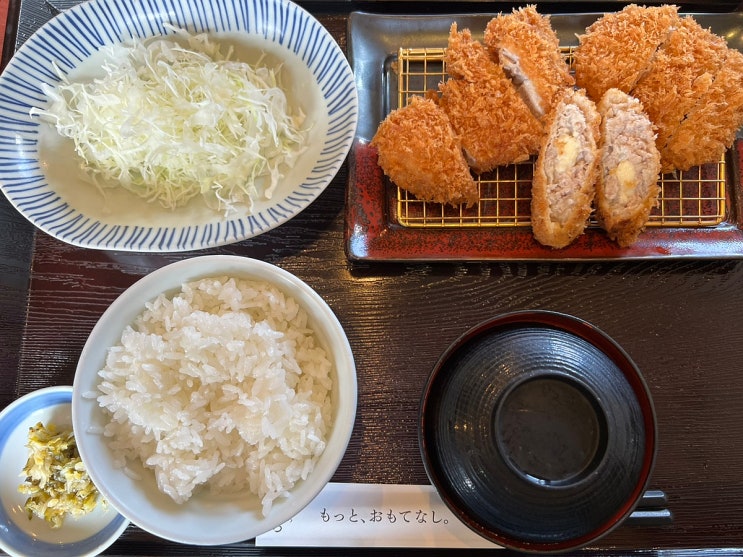  일본 현지인 맛집 구마모토 돈까스 하마카츠 돈카츠