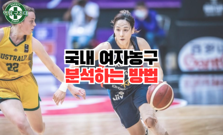  국내 여자 프로 농구 분석하는 방법