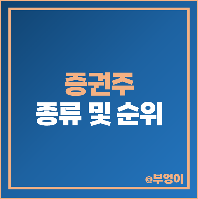 증권주 증권회사 주식 순위 SK증권 NH투자증권 삼성증권 주가 미래에셋대우증권 유안타증권 증권주 증권회사 주식 순위 SK증권 NH투자증권 삼성증권 주가 미래에셋대우증권 유안타증권