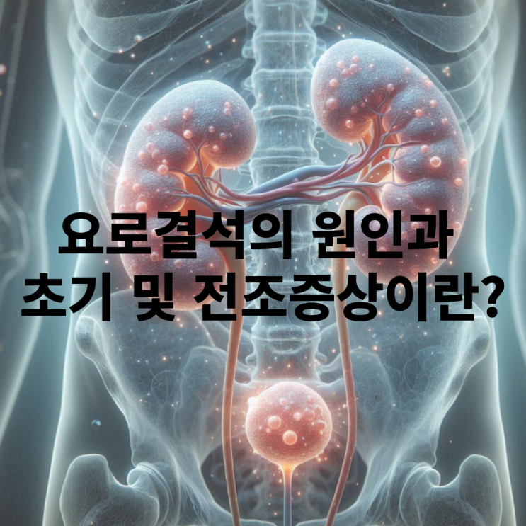  요로결석의 초기 증상 및 전조증상