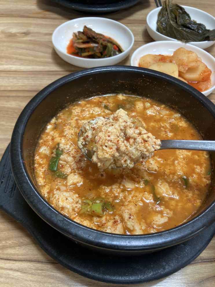  [강원도 평창 대관령 맛집] 얼큰하고 담백한 순두부찌개 맛집 원조맷돌순두부(+주차정보/아침식사로 추천)