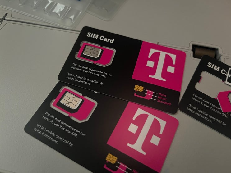  [뉴욕여행 5] 뉴욕여행 유심 추천한는 티모바일(t-mobile) 무제한요금제