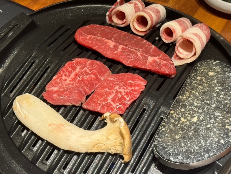  칠곡 가족외식 키즈존 놀이방 있는 한마음정육식당