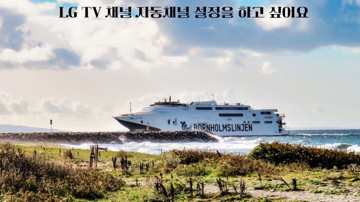  LG TV 채널 자동채널 설정을 하고 싶어요