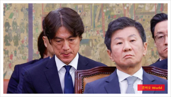 <b>정몽규</b> 4연임 불허 예고... 공정 – <b>유인촌</b> 장관의 최후 통첩
