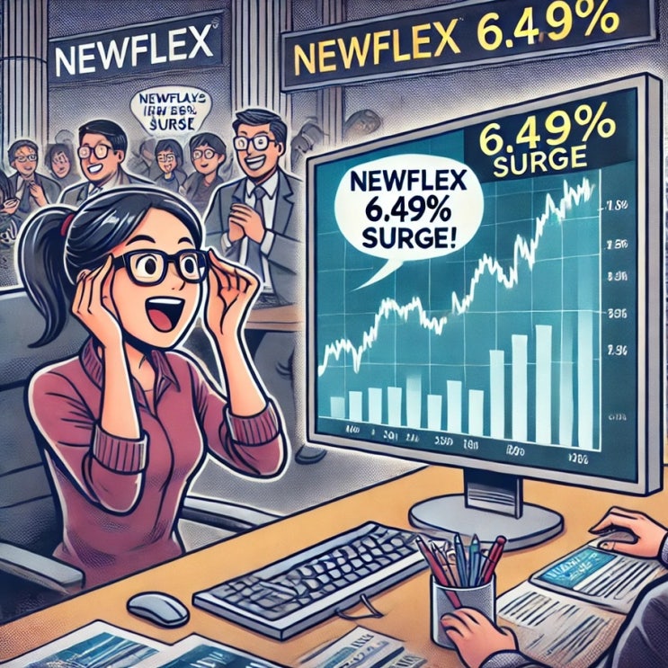 “뉴프렉스, 메타의 AR <b>스마트 안경</b> 발표로 주가 상승”