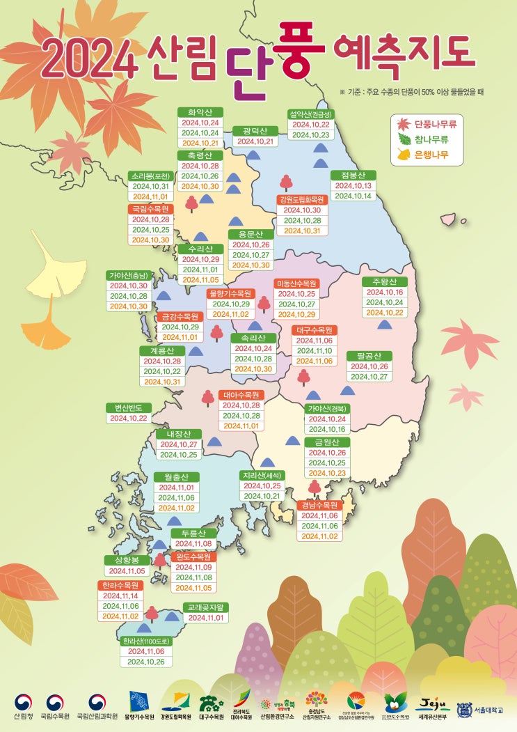 <b>설악산</b> 10월22일, 한라산 11월6일…폭염에 가을<b>단풍</b>도... 
