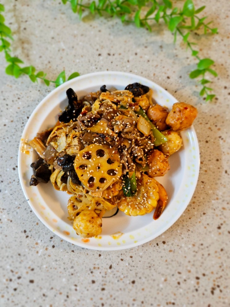  [오도구 마라샹궈 밀키트] 간편하고 맛있게 즐기는 마라밀키트