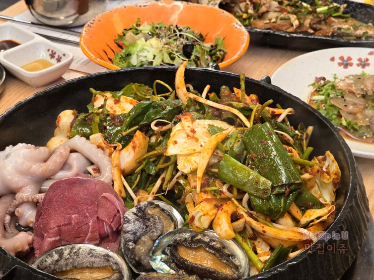  도룡동 해물 철판구이 맛집 전낙소 도룡직영점
