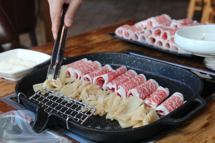  해운대 파라다이스 맛집 믿고 먹는 차돌박이 윤식당차돌박이