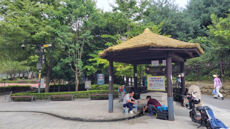  [서울 도봉구] 방학동 일대 역사여행 - 원당샘과 방학동 은행나무 (원당샘공원)