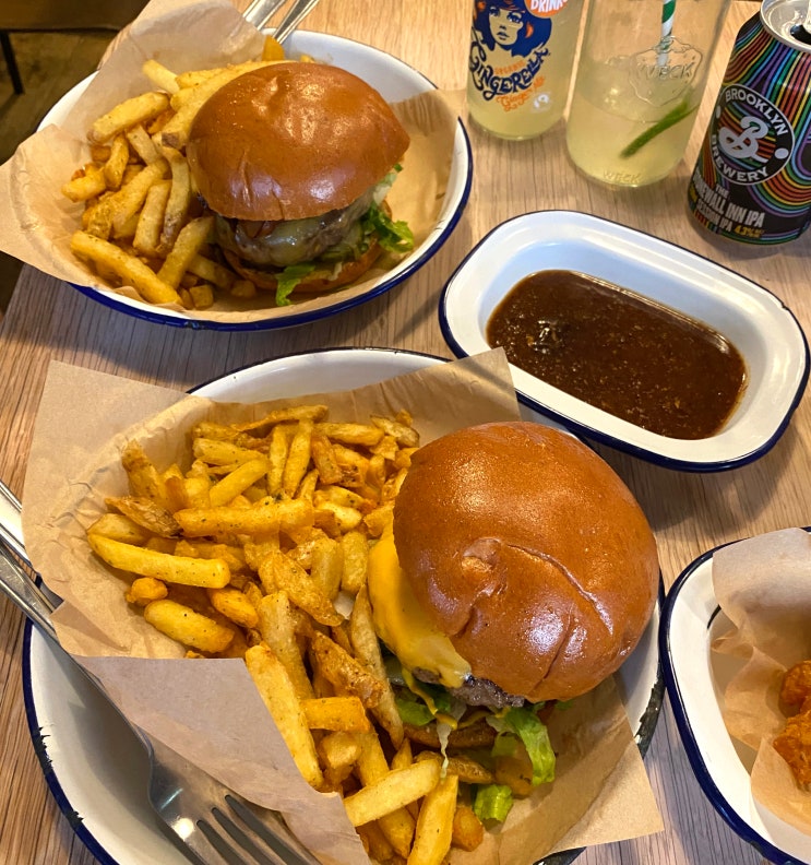  영국 런던 어니스트버거 Honest Burgers 메뉴 가격 팁, 영국 3대 햄버거 맛집