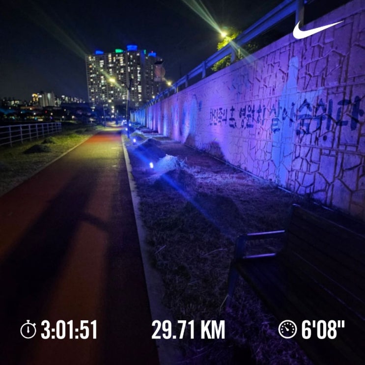  [챌린지]매일10km 러닝 및 걷기 챌린지1142일차