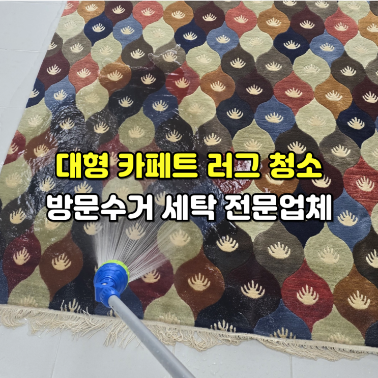  대전 카페트 방문수거 청소 세탁 전문업체