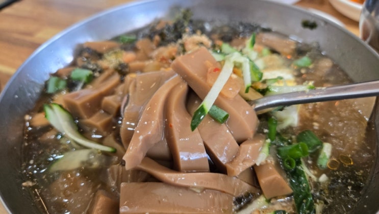  [대구 달성군] 석정 시골묵집 - 강정 고령보 주변, 석정 유원지, 도토리 냉 묵밥 맛집