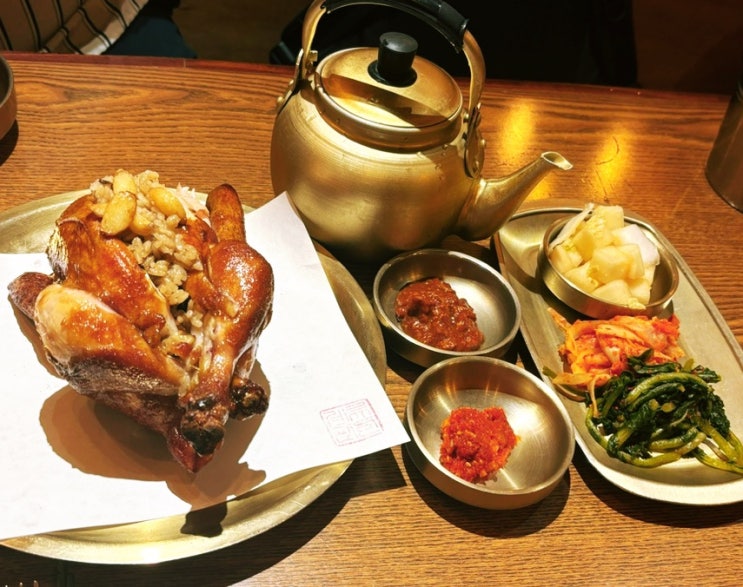  웨이팅 있는 닭구이 전문점 신당맛집 계류관