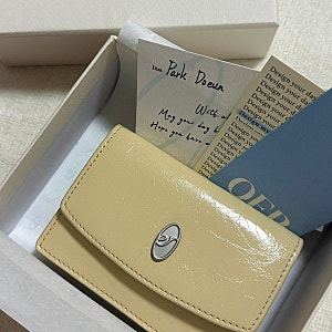 [완전강추]오에르OER 카드지갑/10만원 이하/ Bono accordion wallet - Butter