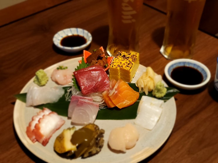  대전이자카야 맛집 피즈에서 맛있게 사시미 먹고 온 후기!