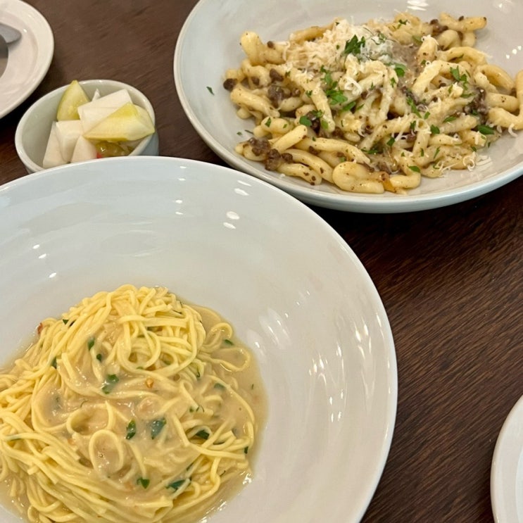  백현동 카페거리 맛집 판교 생면파스타 삐에뜨라