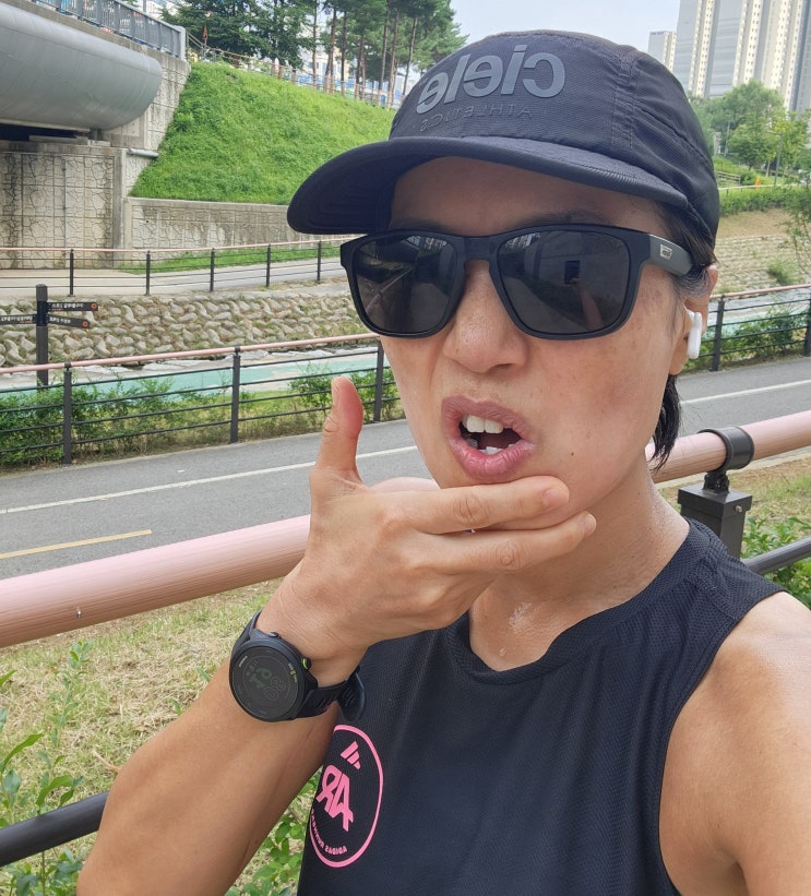  러닝캡 대두도 머리 작아 보이는 러닝모자 씨엘르 고캡