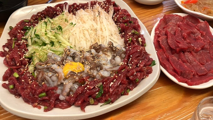  [대구 동성로 / 삼덕동] 육회탕탕이&뭉티기 존맛집 '유쾌한뭉티기'