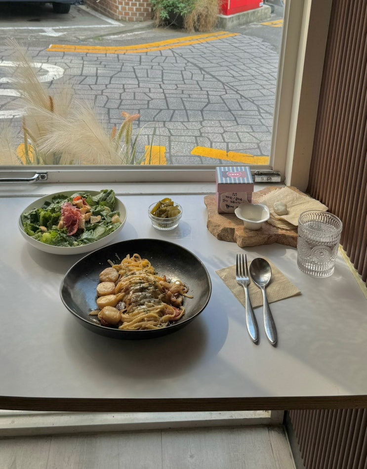 부평 평리단길 분위기 맛집 < 오캄 > 놀라운 토요일에 방영된 파스타 집