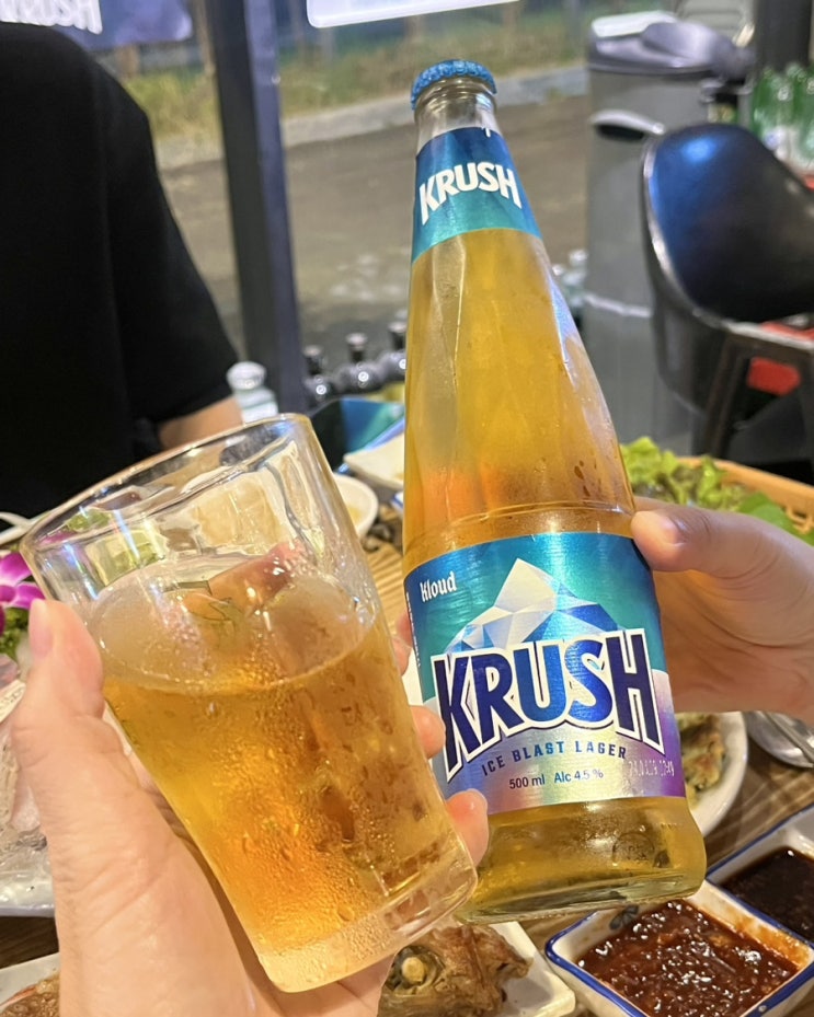  부산 연산동 맛집 모듬회에 크러시맥주 이지드링킹 회맥 후기