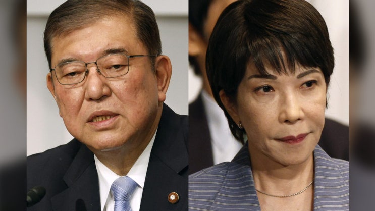<b>다카이치</b> 이시바 <b>자민당 총재</b> 결선