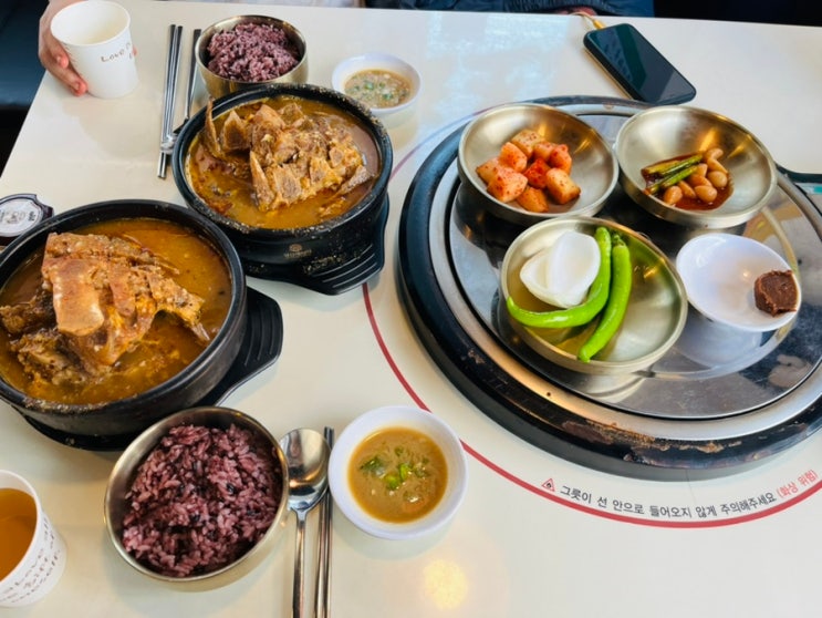  강남 강아지 동반 가능한 감자탕 맛집 원조해장촌