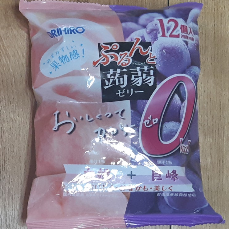  일본 곤약 젤리 오리히로 곤약젤리 0칼로리인데 맛있네