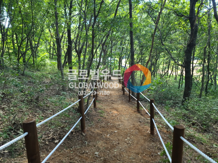  [글로벌우드][제품출고]_미송 방부 로프휀스