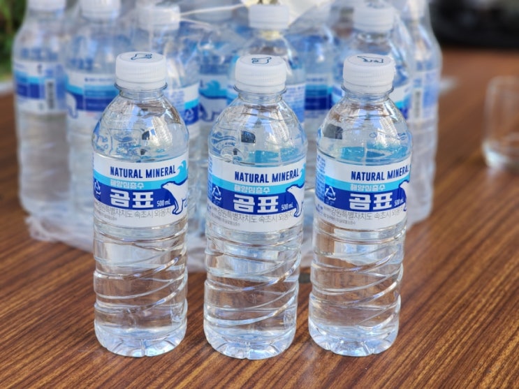  천연 미네랄워터 수분보충에 좋은 생수 마그네슘물 곰표 해양심층수