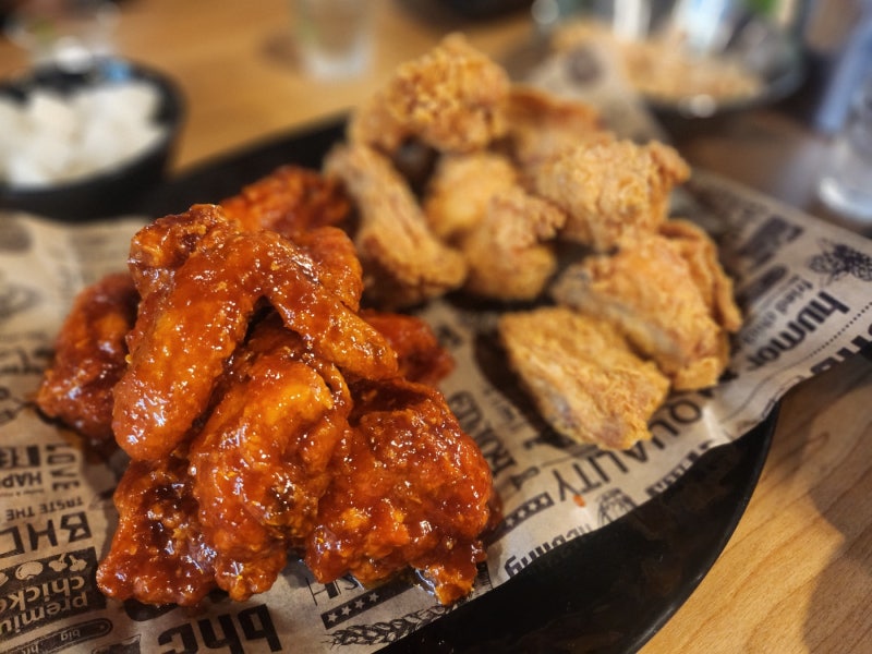 변산반도 치킨 맛집 '부안격포점 BHC'방문 후기 변산여행 추천