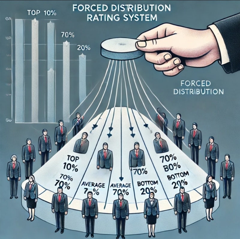 [조직관리/리더쉽] Forced Ranking System(강제할당방법)에 대해 알아 보자 그리고 무슨 문제점이 있을까 ...