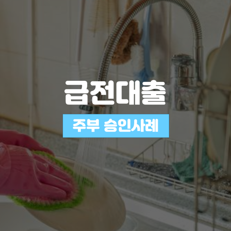 무서류 당일 급전대출 레이디론 주부대출 성공사례