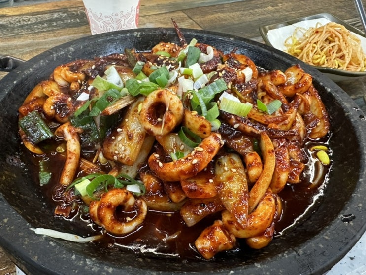  남원 오징어볶음 맛집 - 두레식당