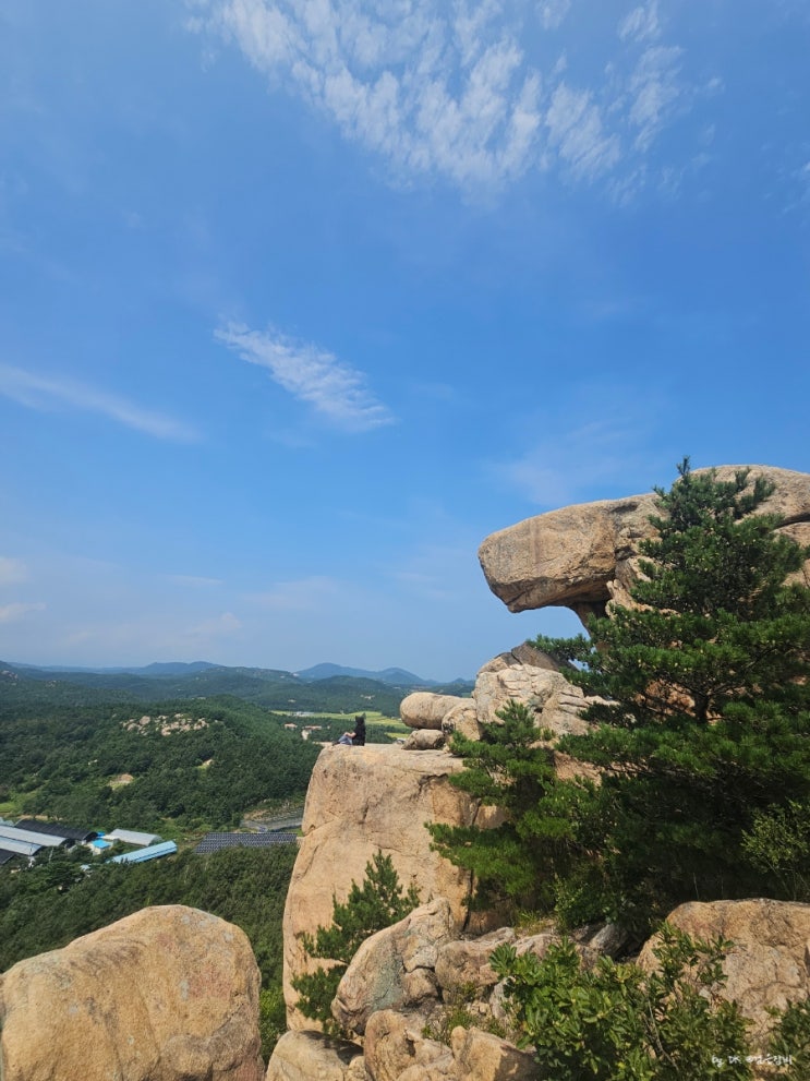  강원도 고성 가볼만한곳 운봉산 최단코스에 주차 및 등산해 보니 머리바위는 볼 수 없더라
