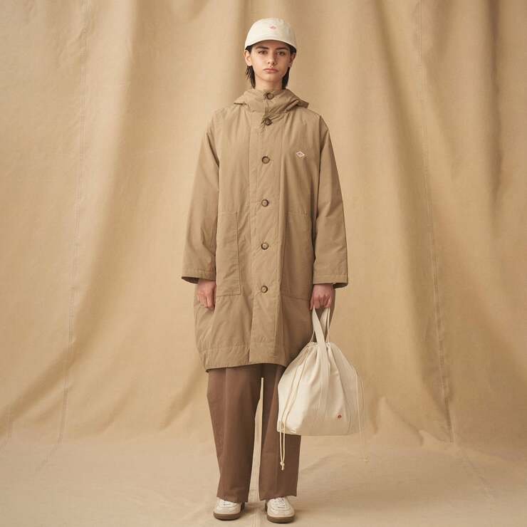  단톤 여성 패딩 후드 코트 24AW DT-A0526 PNT