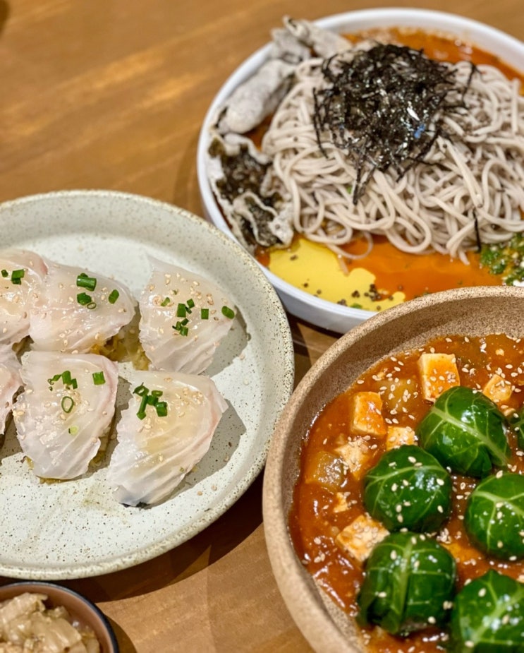  광교맛집 아브뉴프랑 퓨전 한식 정희