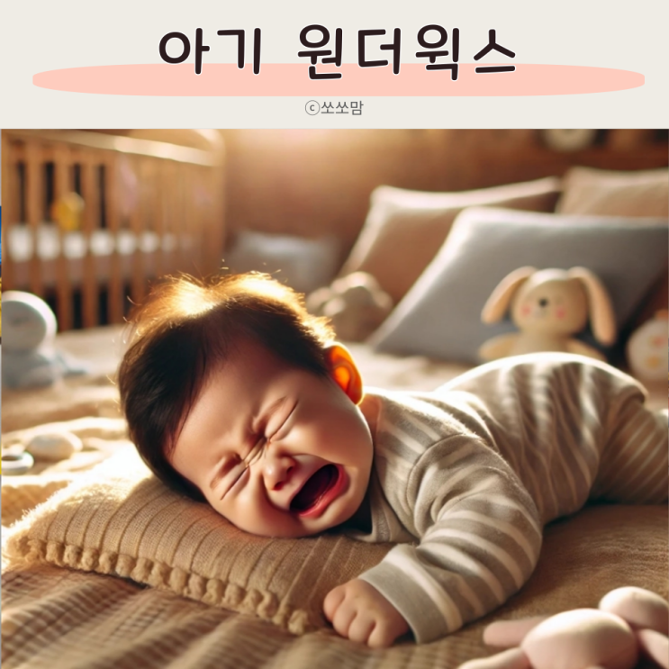  아기 원더윅스 10단계 시기 증상 부모대처법