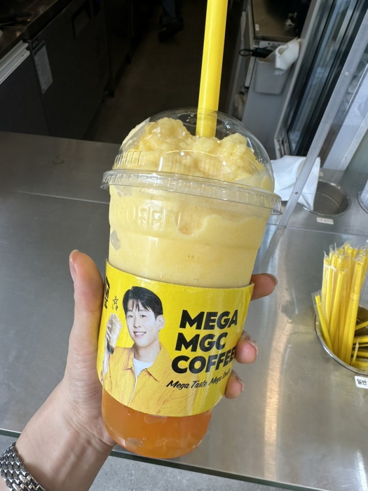  메가 커피 신메뉴 : 귤 톡톡 젤리 스무디 칼로리 / 배달 가격