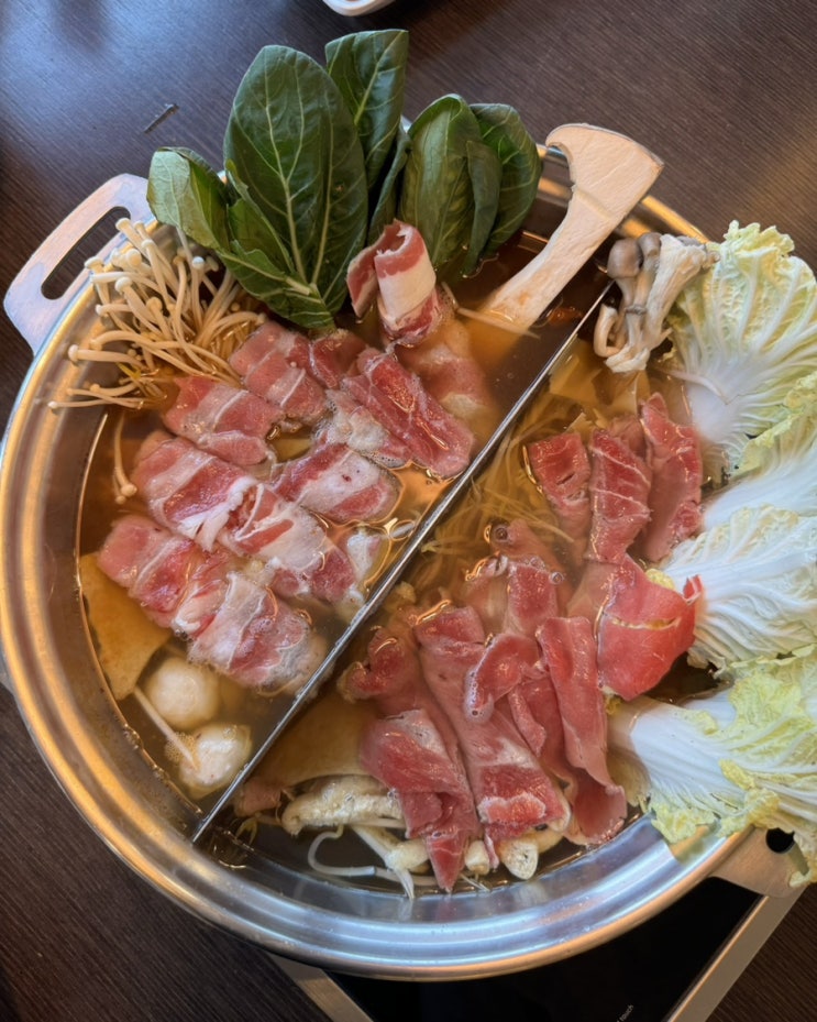  [여수 디오션 맛집] 여수 꽃마름 여수선소점 샤브샤브 샐러드바