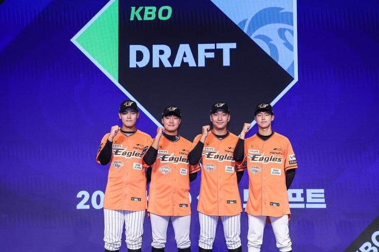 한화 이글스 <b>정우주</b>와 5억원 계약 외 2025 신인 지명선수... 
