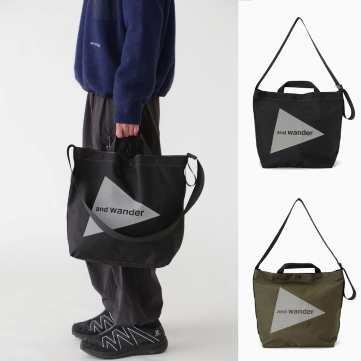  앤드원더 토트백 숄더백 가방 recycle OX tote bag 24AW